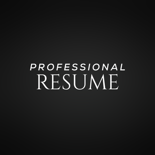 Professional Resume